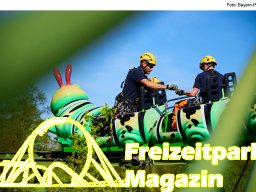 Notfallübung im Bayernpark im April 2025