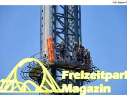 Notfallübung im Bayernpark im April 2025