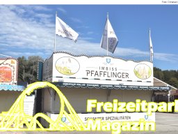 Aufbau des Ingolstädter Herbstvolksfestes 2025