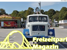 Aufbau des Ingolstädter Herbstvolksfestes 2025