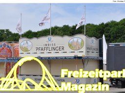 Fotos vom Aufbau des Ingolstädter Pfingstvolksfestes 2025